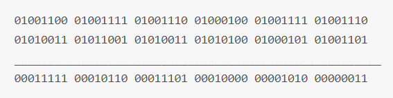 binary code